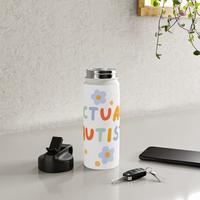 Actually Autistic  Water Bottle Gallery Image 4