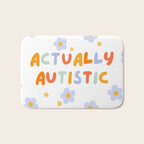 Actually Autistic  Bath Mat Gallery Image 1