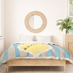 Pina Colada cocktail Duvet Cover Gallery Image 3