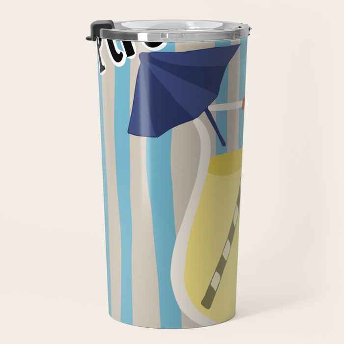 Pina Colada cocktail Travel Mug Gallery Image 3