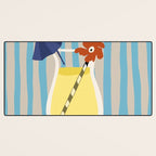 Pina Colada cocktail Desk Mat Gallery Image 3