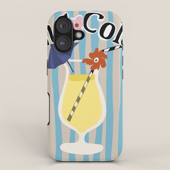 Pina Colada cocktail iPhone Case Gallery Image 1