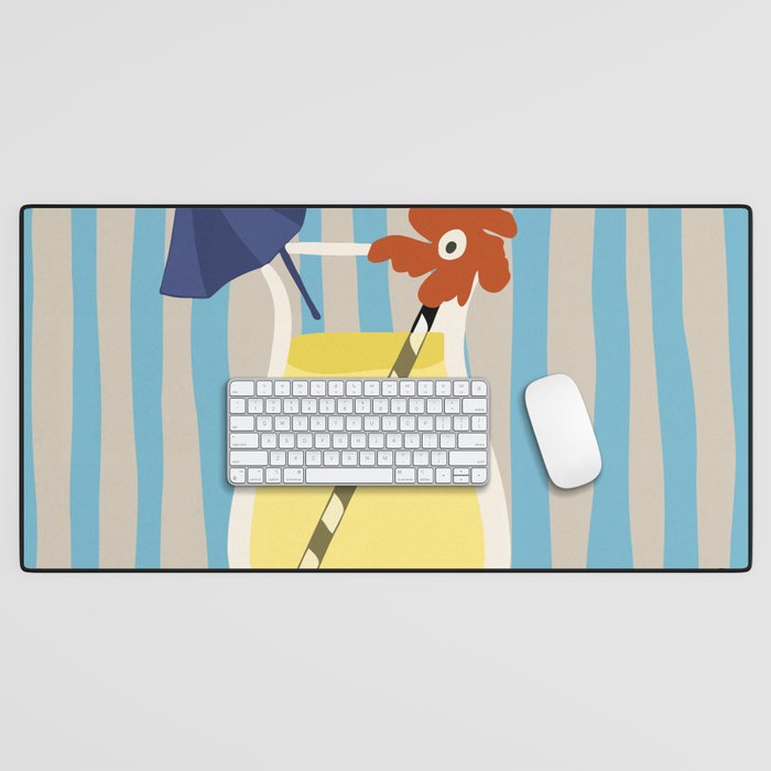 Pina Colada cocktail Desk Mat Gallery Image 1