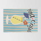 Pina Colada cocktail Rug Gallery Image 2