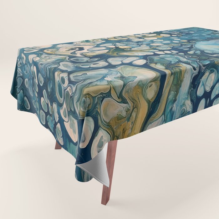 Underwater Abstract Fantasy Tablecloth Gallery Image 1