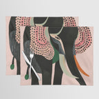 Abstract Elephant Placemat Gallery Image 1
