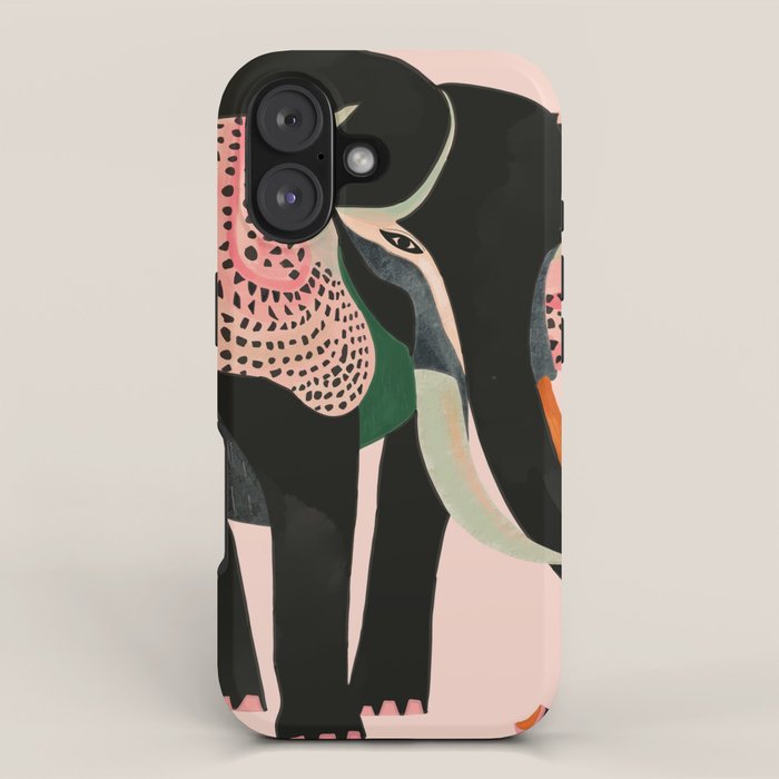 Abstract Elephant iPhone Case Gallery Image 1