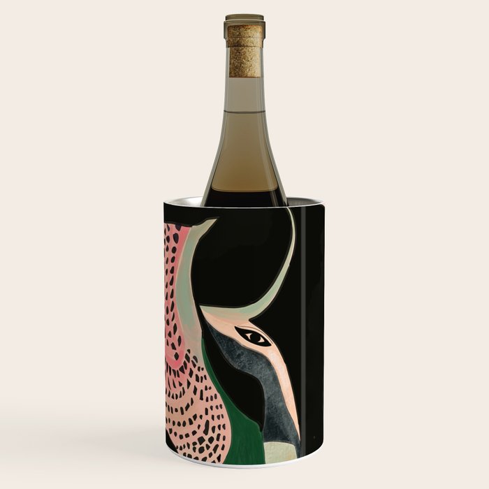 Abstract Elephant Wine Chiller Gallery Image 1