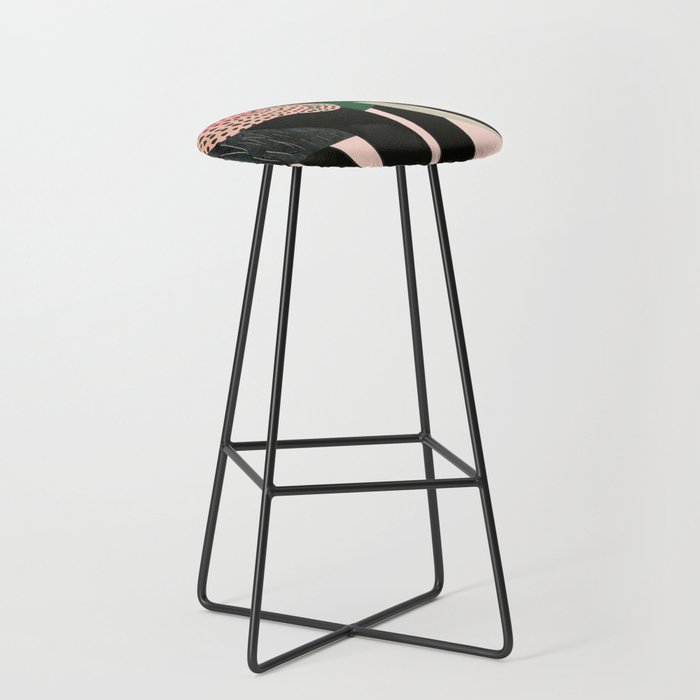 Abstract Elephant Stool Gallery Image 1