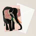 Abstract Elephant Stationery Card Gallery Image 2