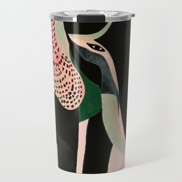 Abstract Elephant Travel Mug Gallery Image 1