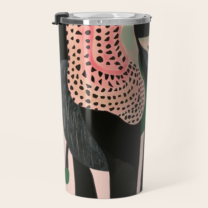Abstract Elephant Travel Mug Gallery Image 3