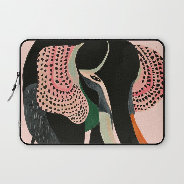 Abstract Elephant Laptop Sleeve Gallery Image 1