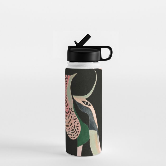 Abstract Elephant Water Bottle Gallery Image 1