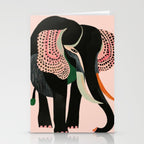 Abstract Elephant Stationery Card Gallery Image 2