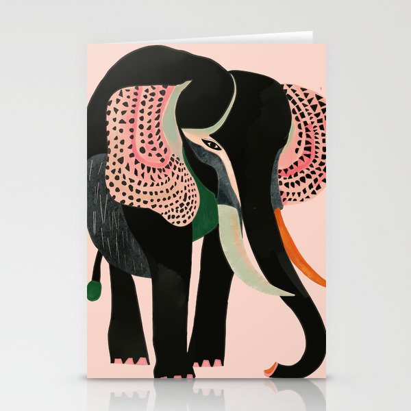 Abstract Elephant Stationery Card Gallery Image 2