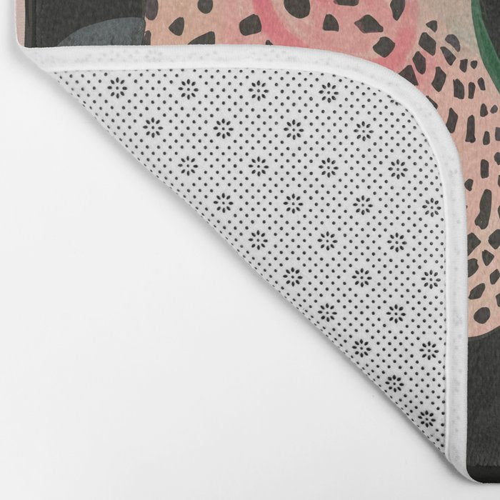 Abstract Elephant Bath Mat Gallery Image 2