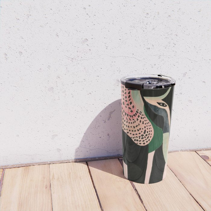 Abstract Elephant Travel Mug Gallery Image 4