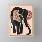 Abstract Elephant Mini Art Print Gallery Image 1