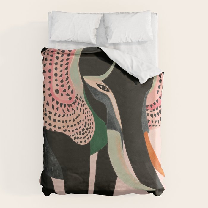 Abstract Elephant Duvet Cover Gallery Image 6