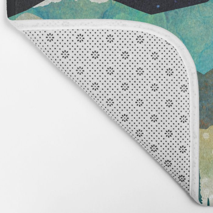 Snowy Night Bath Mat Gallery Image 2