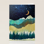 Snowy Night Stationery Card Gallery Image 2