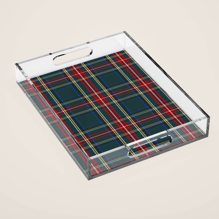 Scottish Tartan Acrylic Tray Gallery Image 1