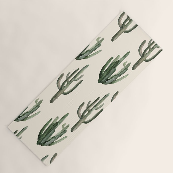 Cactus Yoga Mat Gallery Image 1