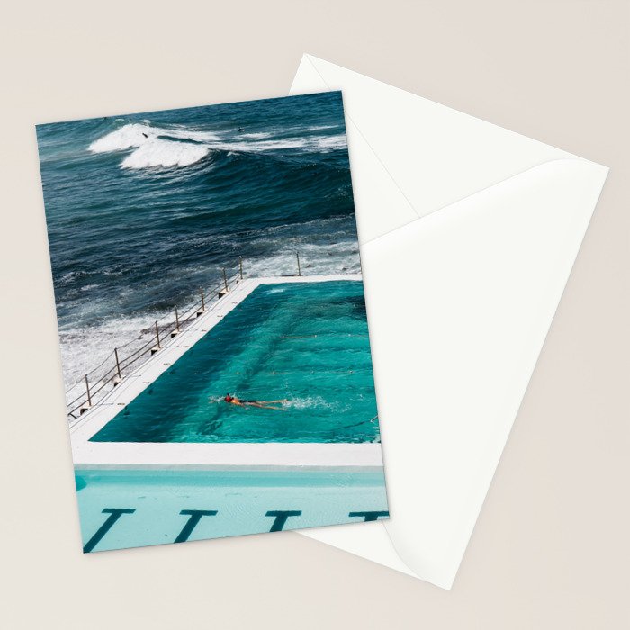 Bondi Icebergs Club I art print Stationery Card Gallery Image 2