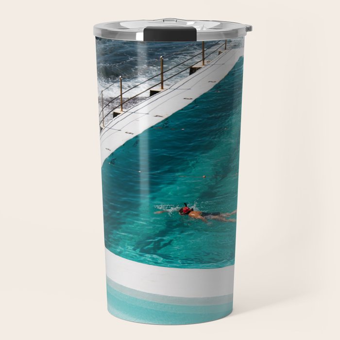 Bondi Icebergs Club I art print Travel Mug Gallery Image 1