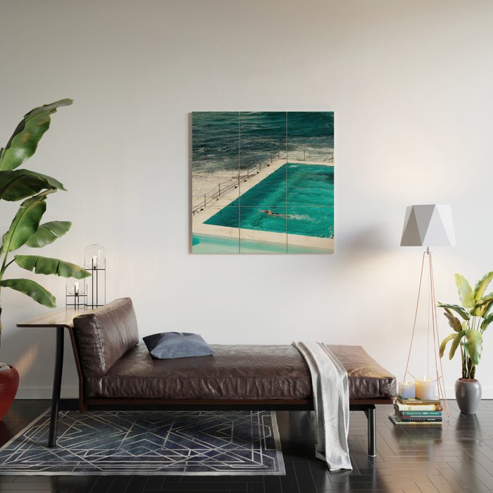 Bondi Icebergs Club I art print Wood Wall Art Gallery Image 2