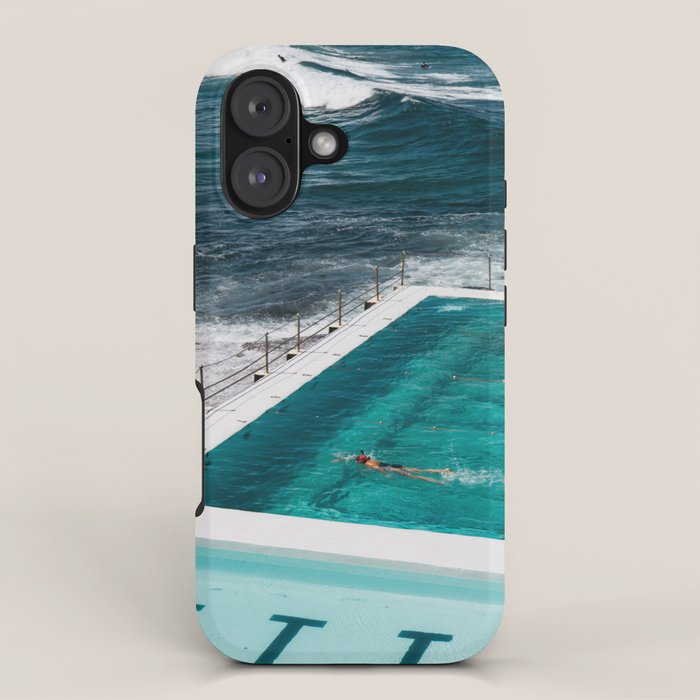 Bondi Icebergs Club I art print iPhone Case Gallery Image 1