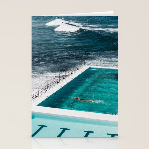 Bondi Icebergs Club I art print Stationery Card Gallery Image 2