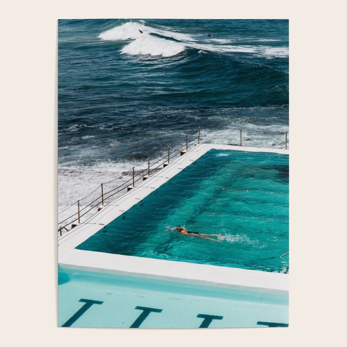 Bondi Icebergs Club I art print Poster
