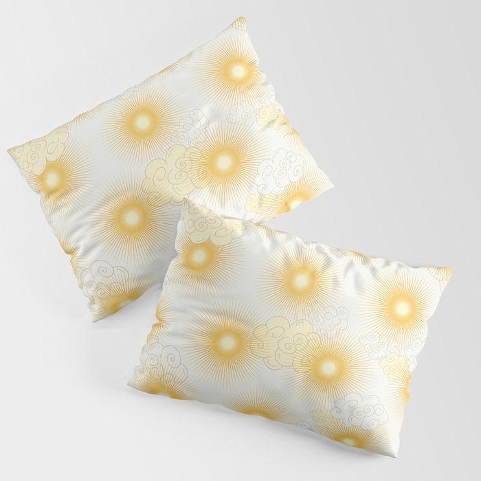 Feel the Cosmic summer heat Pillow Sham Gallery Image 3