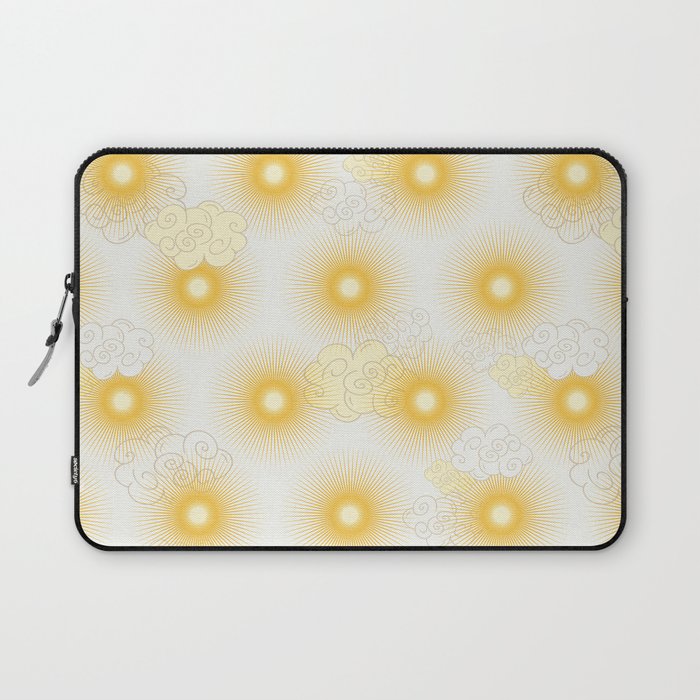 Feel the Cosmic summer heat Laptop Sleeve Gallery Image 1