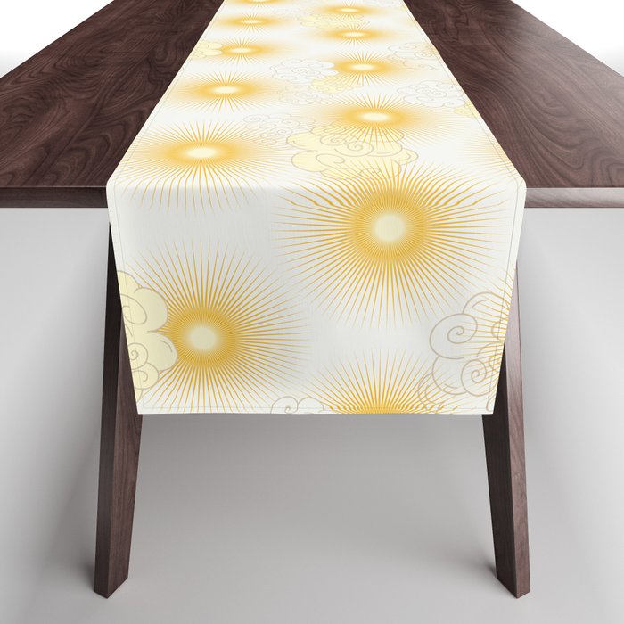 Feel the Cosmic summer heat Table Runner Gallery Image 1