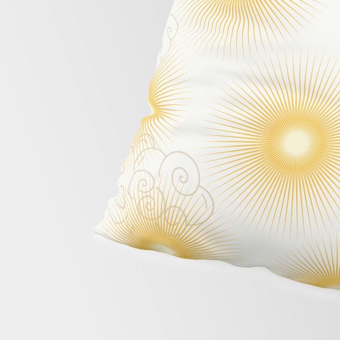 Feel the Cosmic summer heat Pillow Sham Gallery Image 4