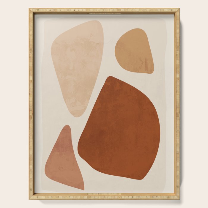 Abstract Shapes 47 Serving Tray Gallery Image 1
