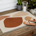 Abstract Shapes 47 Outdoor Rug Gallery Image 2