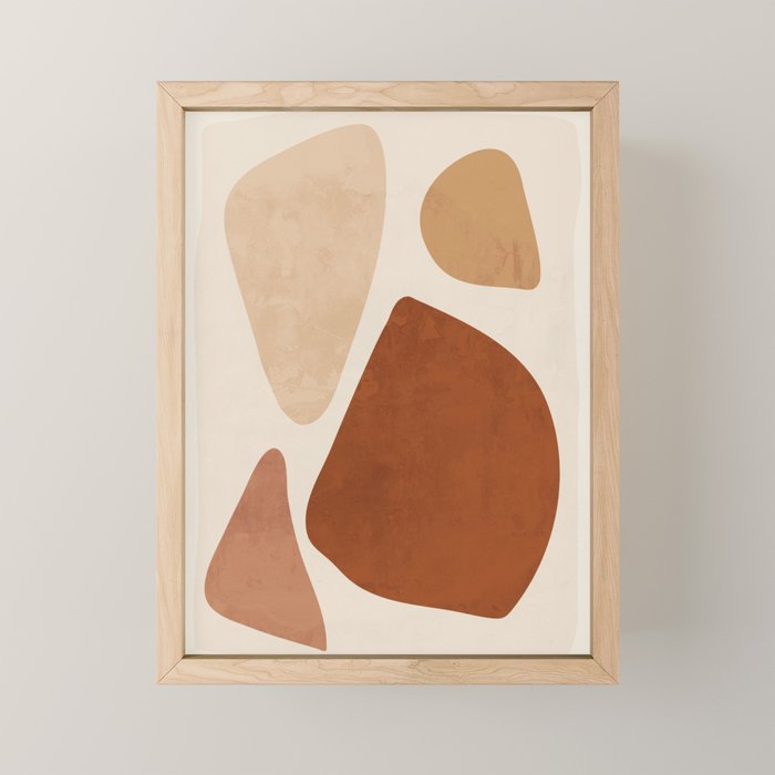 Abstract Shapes 47 Mini Art Print Gallery Image 1