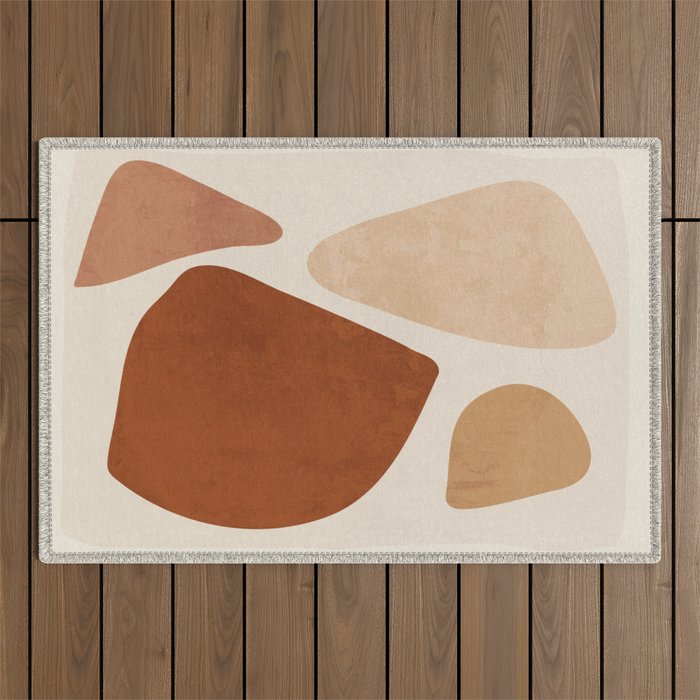 Abstract Shapes 47 Outdoor Rug Gallery Image 1