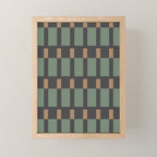 Woodland Blocks Mini Art Print Gallery Image 1