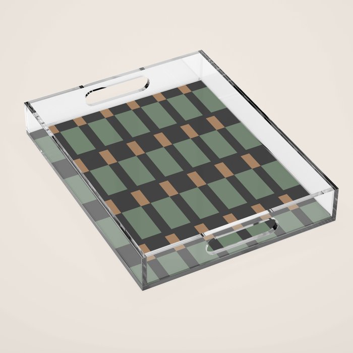 Woodland Blocks Acrylic Tray Gallery Image 1