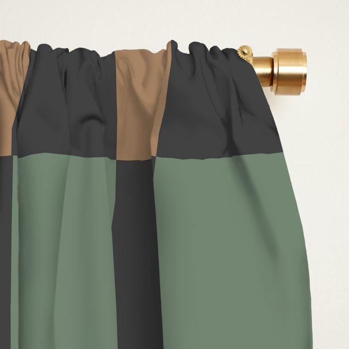 Woodland Blocks Window Curtain Gallery Image 2