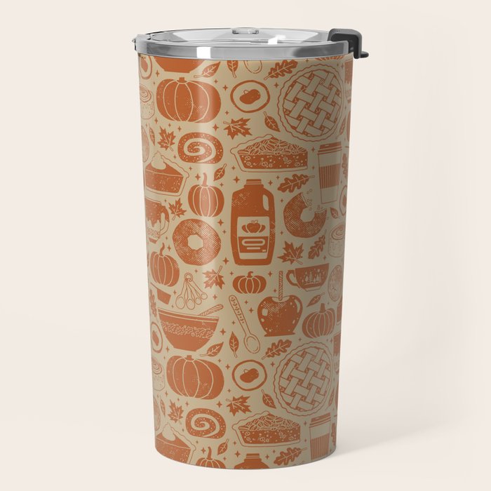 Pumpkin Spice: Latte Travel Mug Gallery Image 2