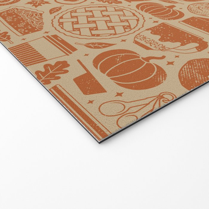 Pumpkin Spice: Latte Welcome Mat Gallery Image 2