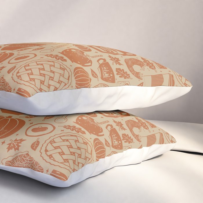 Pumpkin Spice: Latte Pillow Sham Gallery Image 3