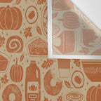 Pumpkin Spice: Latte Wall Tapestry Gallery Image 3
