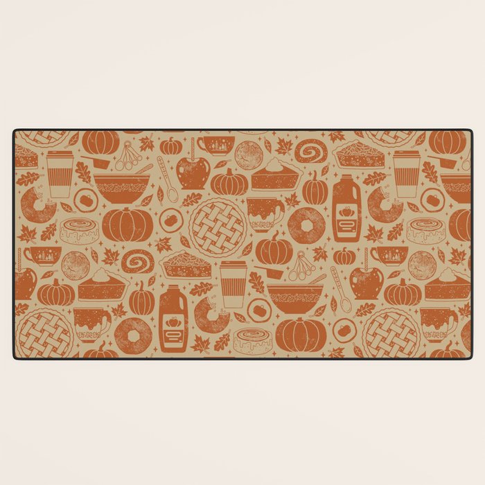 Pumpkin Spice: Latte Desk Mat Gallery Image 3